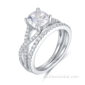 Forever Star Moissanite Diamant-Verlobungsringe